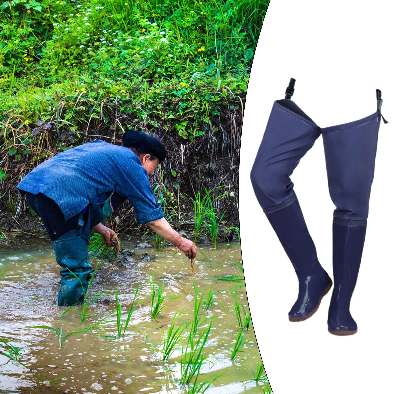 Fishing Waders - Celana Wader Bootfoot Tahan Aus, Ringan,