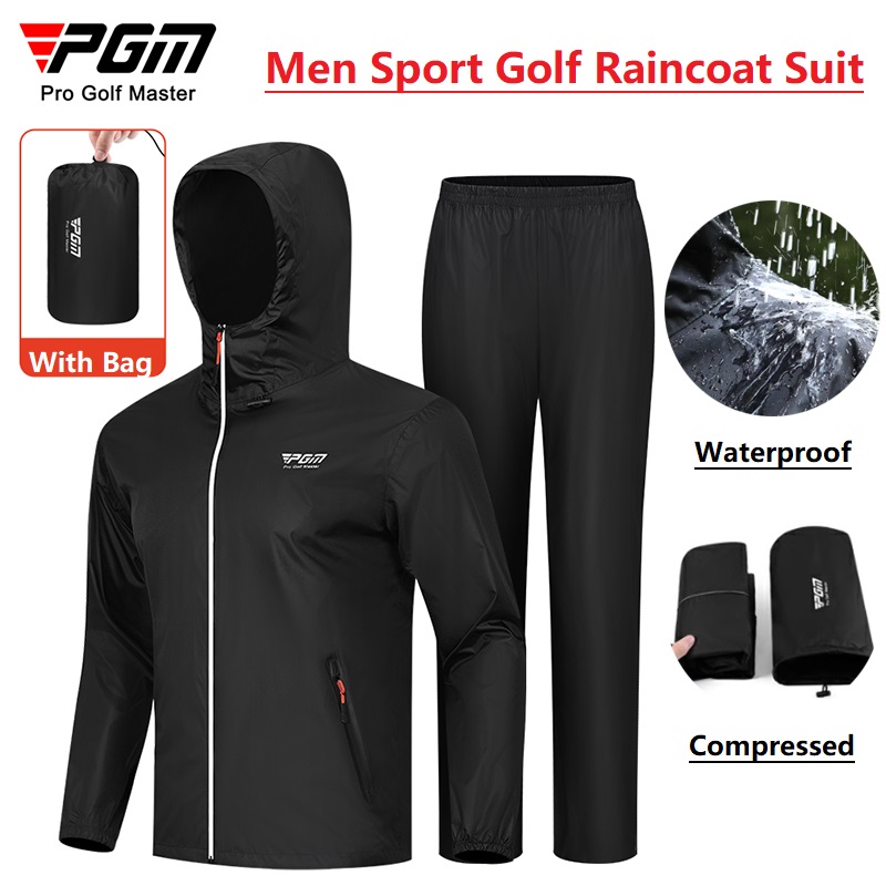 Fishing Pants Waterproof - Pgm Jas Hujan Golf Pria Setelan