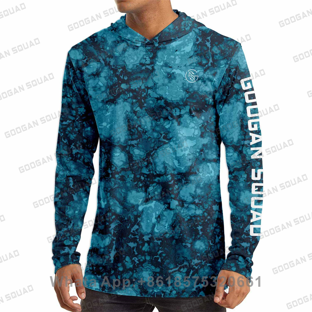 Goodan Squad Upf 50 + kaus ber - Fishing Shirt Uv Protection ulasan dan harga
