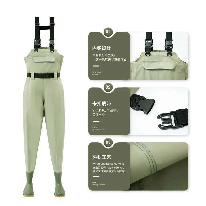 Celana anti air tahan aus untu - Fishing Rain Suit ulasan dan harga