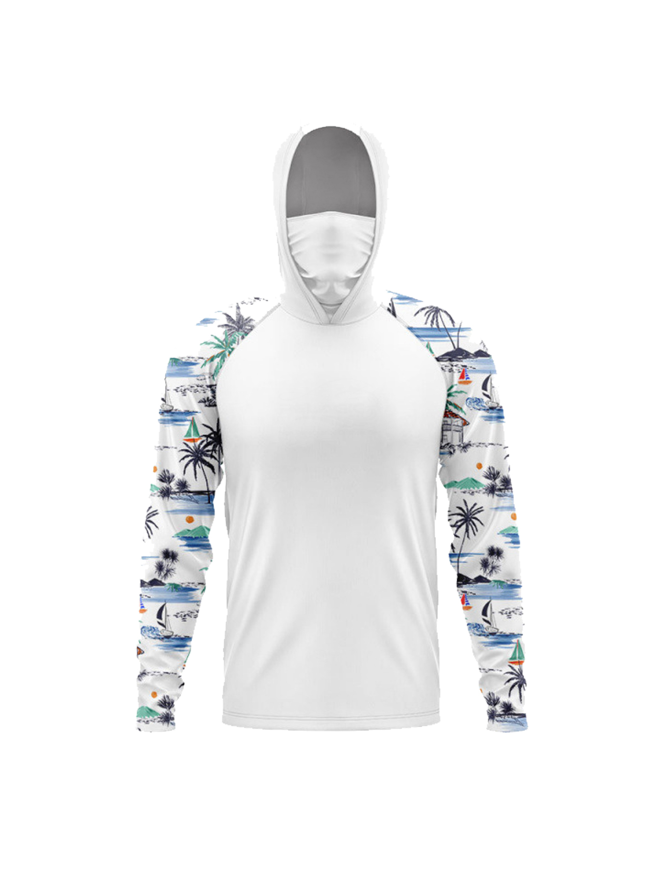 Kaos Hoodie Pancing dengan Mas - Fishing Shirt Uv Protection ulasan dan harga