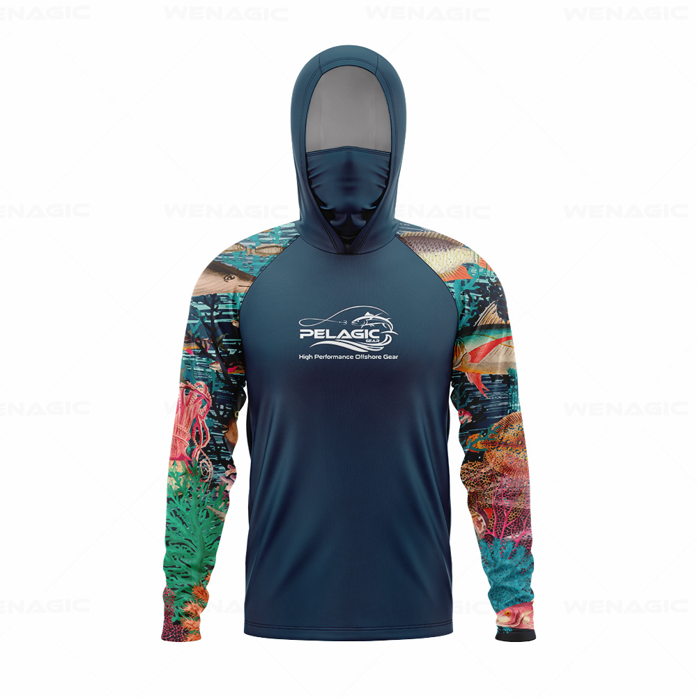 Pelagic gear kaos memancing tu - Fishing Shirt Uv Protection ulasan dan harga