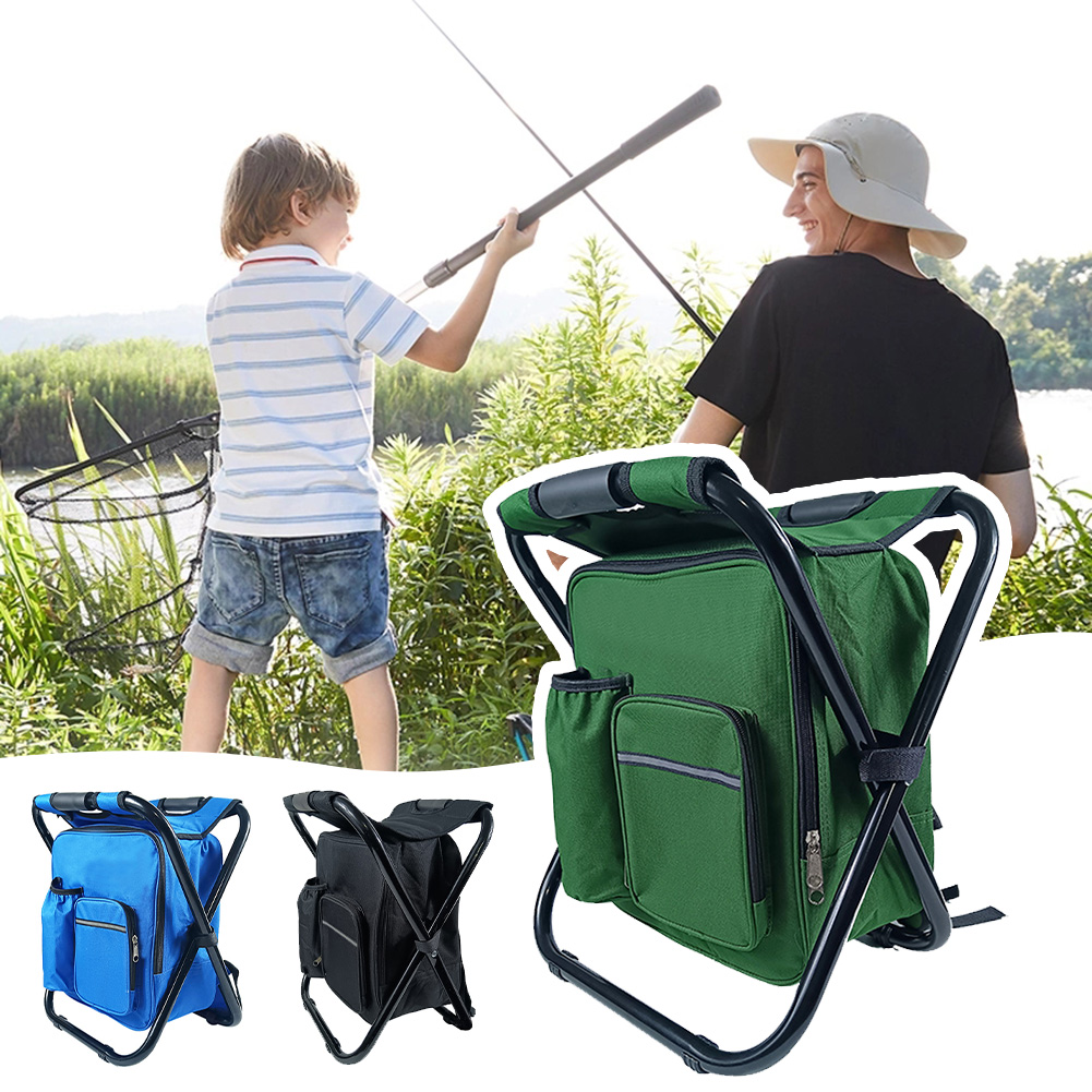 Kursi Lipat Portabel untuk Ber - Fishing Backpack ulasan dan harga