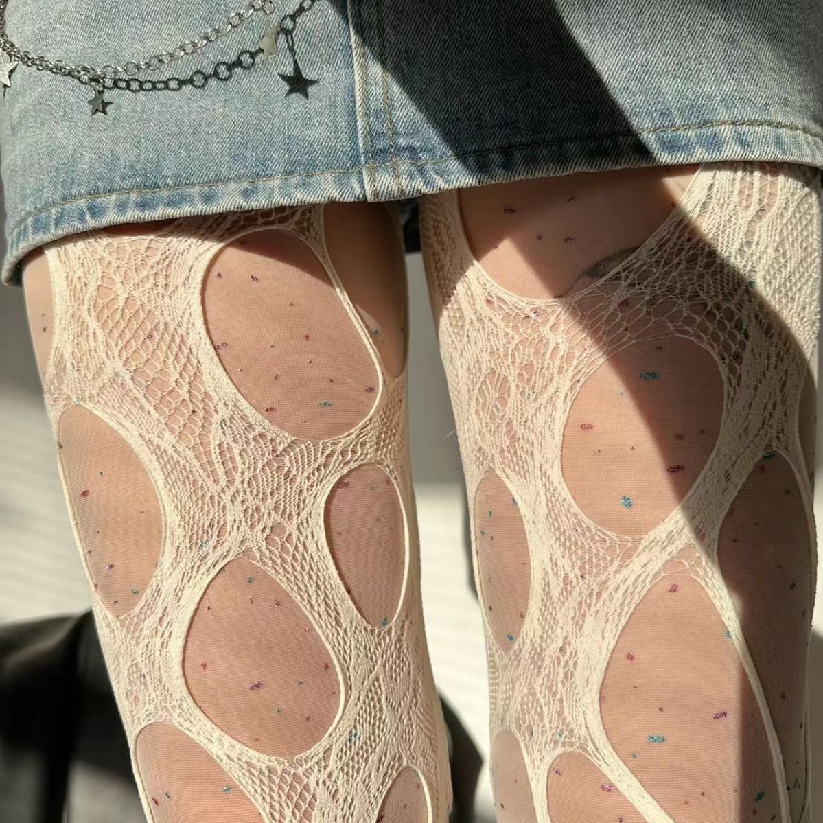 Stoking lubang rusak wanita Pu - Fishing Socks ulasan dan harga