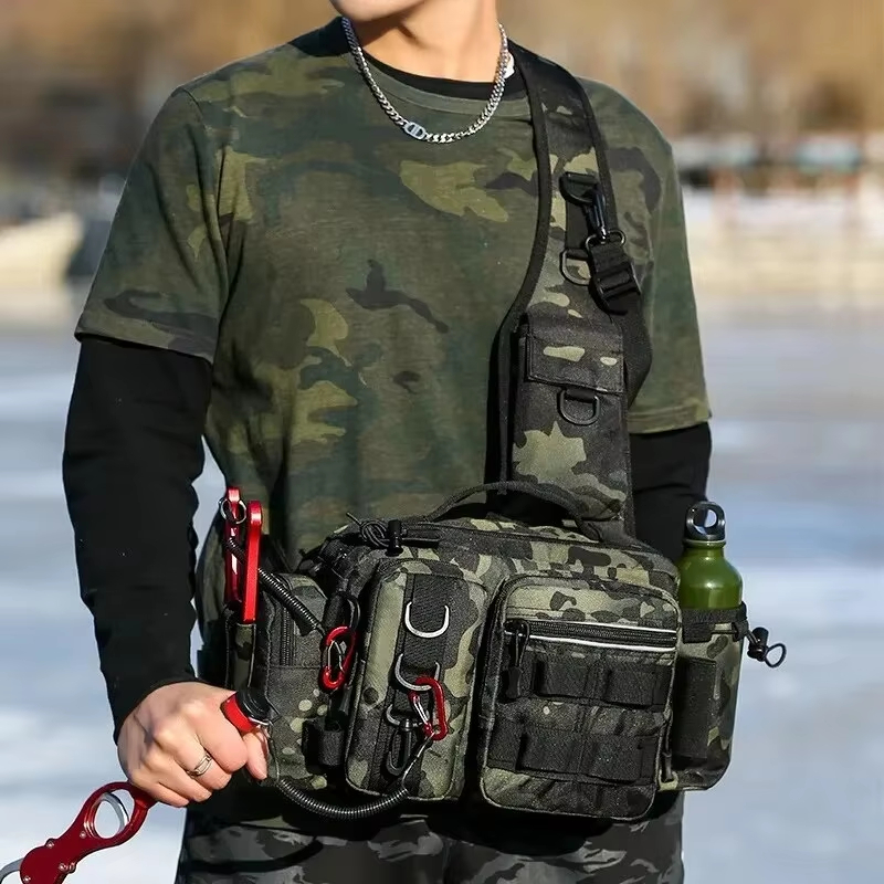 Tas Selempang Pinggang Taktis  - Fishing Backpack ulasan dan harga