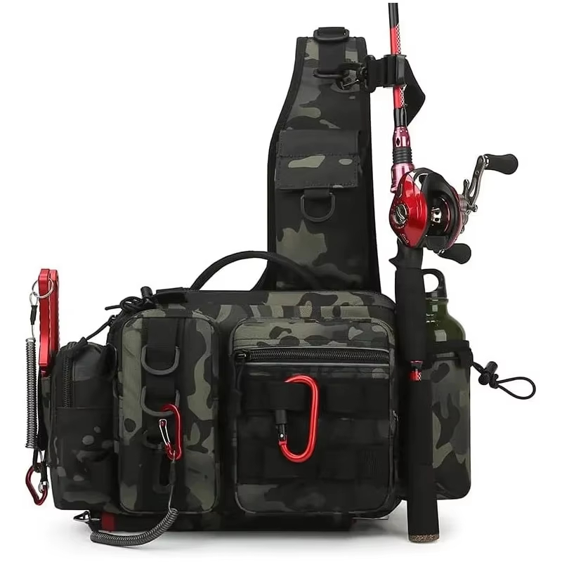 Tas Selempang Pinggang Taktis  - Fishing Backpack ulasan dan harga