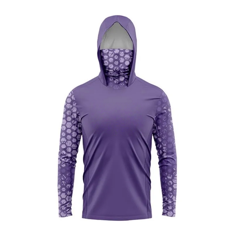 Kaos Pancing MALFC Hood, Pakai - Fishing Shirt Uv Protection ulasan dan harga