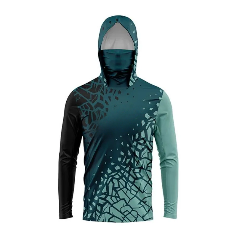 Kaos Pancing MALFC Hood, Pakai - Fishing Shirt Uv Protection ulasan dan harga